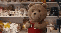 Ted Waving Bye Bye GIF