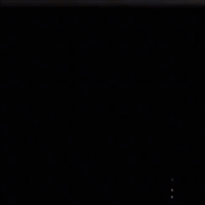 Teddy Bear And Bunny Standing In Dark GIF