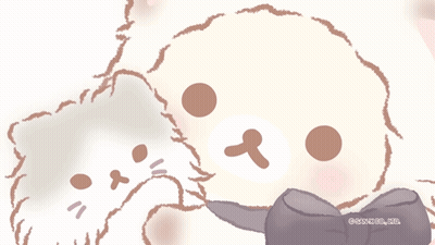 Teddy Bear And Cat Sanrio Co Ltd GIF