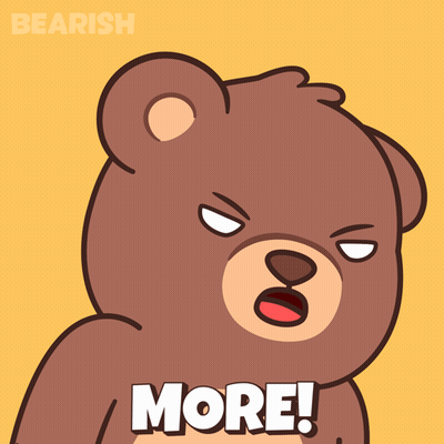 Teddy Bear Cartoon With More GIF