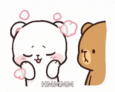 Teddy Bear Covering Mouth GIF