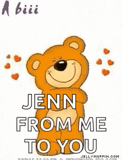 Teddy Bear Giving A Hug GIF