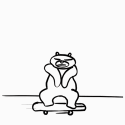 Teddy Bear Heart Tunnel GIF