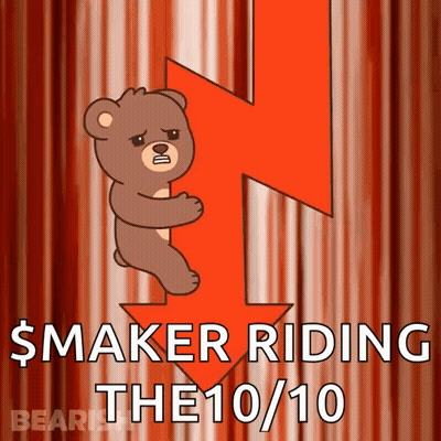 Teddy Bear Holding Red Arrow $ Maker Riding The 10/10 GIF