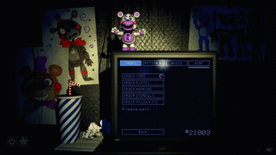 Teddy Bear In Dark Room Sign Saying Event GIF