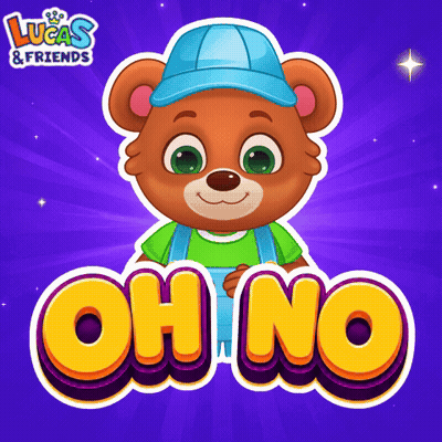 Teddy Bear In Overalls And Blue Hat Oh No GIF