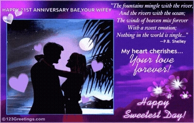 Teddy Bear In Red Apron Holding Box Says Happy Sweetest Day GIF
