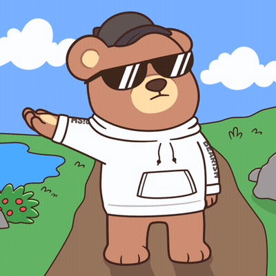 Teddy Bear In Sunglasses And I Love You Hoodie GIF