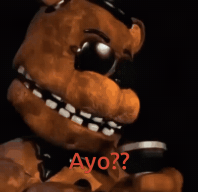 Teddy Bear In Sunglasses Holding Microphone Saying Ayo GIF