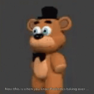 Teddy Bear In Top Hat And Bow Tie GIF