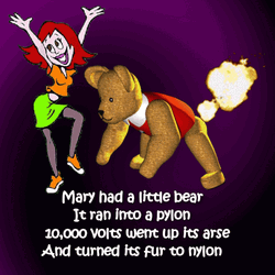 Teddy Bear Naughty Reaction GIF