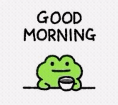 Teddy Bear On Pink Heart Saying Good Morning GIF