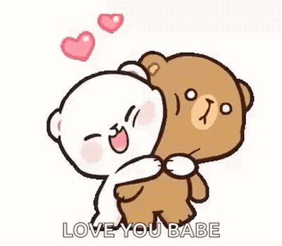 Teddy Bear On Top Of Another Te Amo GIF