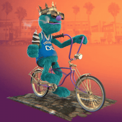 Teddy Bear Riding Bike With Tokyo Jersey