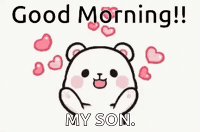 Teddy Bear Saying Good Morning GIF