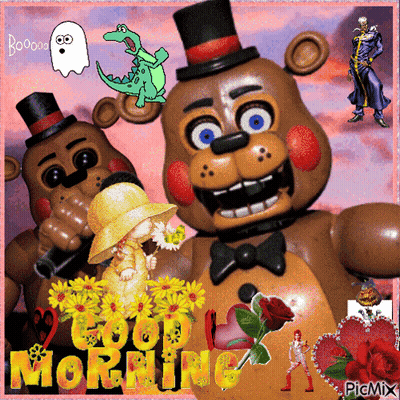 Teddy Bear Saying Good Morning GIF
