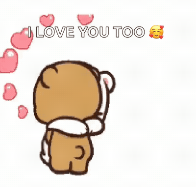 Teddy Bear Saying I Love You GIF