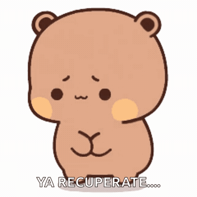 Teddy Bear Saying Ya Recuperate GIF