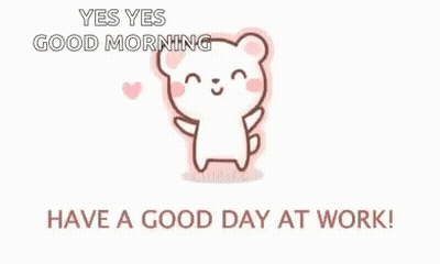 Teddy Bear Says Yes Yes Good Morning GIF