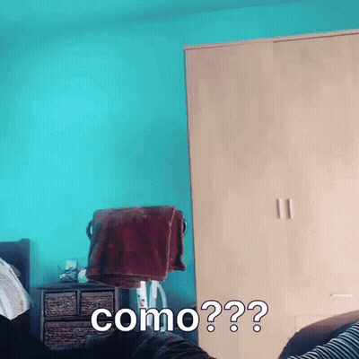 Teddy Bear Sitting At Desk Asking Why GIF