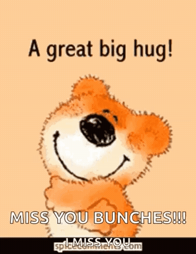 Teddy Bear Smiling Hugging Heart From Me To You GIF