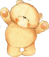 Teddy Bear Standing With Paws Up Sticker