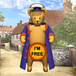 Teddy Bear Take Of His Cloths Im Free GIF
