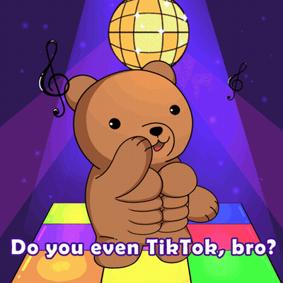 Teddy Bear Thumbs Up Do You Even TikTok Bro GIF