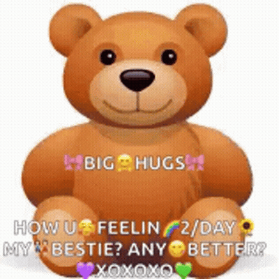 Teddy Bear With Big Hugs GIF