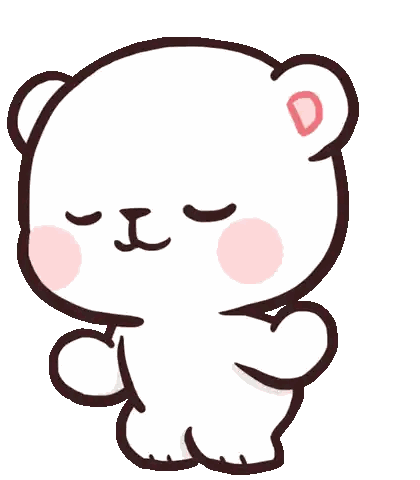Teddy Bear With Heart Sticker