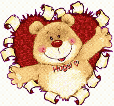 Teddy Bear With Hugs GIF