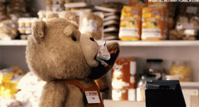 Teddy Bear With Name Tag 15 GIF