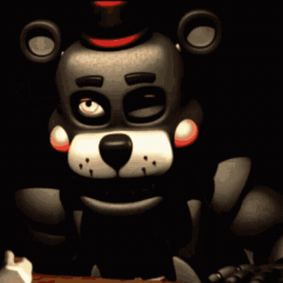 Teddy Bear With Red Bow Tie And Star GIF