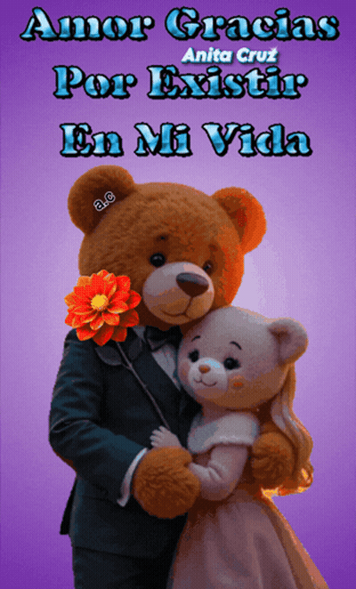 Teddy Bears Amor Gracias Por Existir En Mi Vida GIF