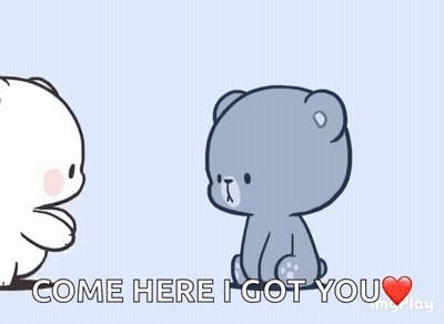 Teddy Bears Hugging Come Here I Got You GIF