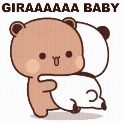 Teddy Bears Hugging Giraaaaaa Baby GIF