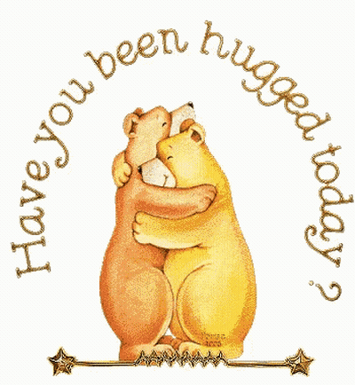 Teddy Bears Hugging Hugs Love You GIF