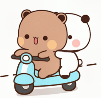 Teddy Bears Hugging I Love You Too Baby GIF