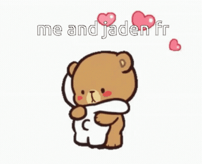 Teddy Bears Hugging With Me And Jaden Fr GIF