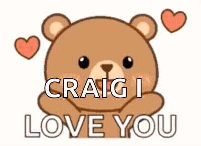 Teddy Bears Laying With Good Night Kisses GIF