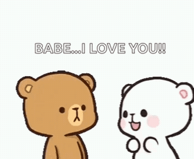 Teddy Bears Saying I Love You GIF