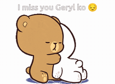 Teddy Bears Saying I Miss You Gery GIF