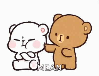 Teddy Bears Sitting And Petting GIF