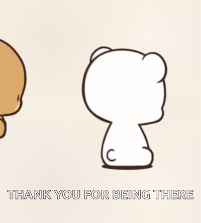 Teddy Bears Thank You For Being There GIF