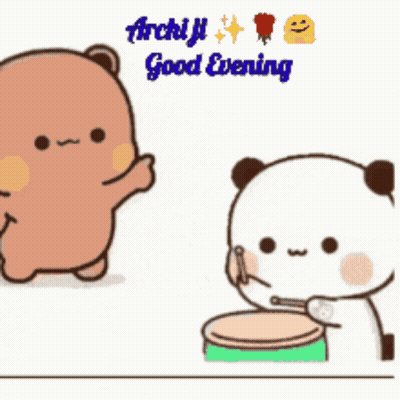Teddy Bears With Good Evening GIF