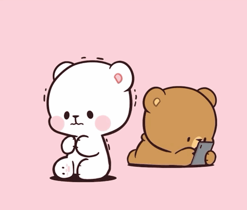 Teddy Bears With Milkmochabear Text GIF