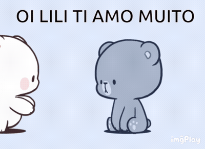 Teddy Bears With Oi Lili Ti Amo Muito GIF