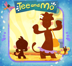 Tee And Mo Monkey Dance GIF