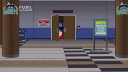 Tee Hee Cupid Cartman Chasing Eric GIF