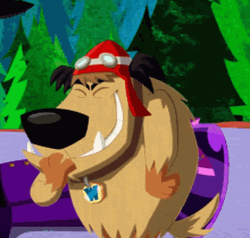 Tee Hee Muttley Wacky Races GIF